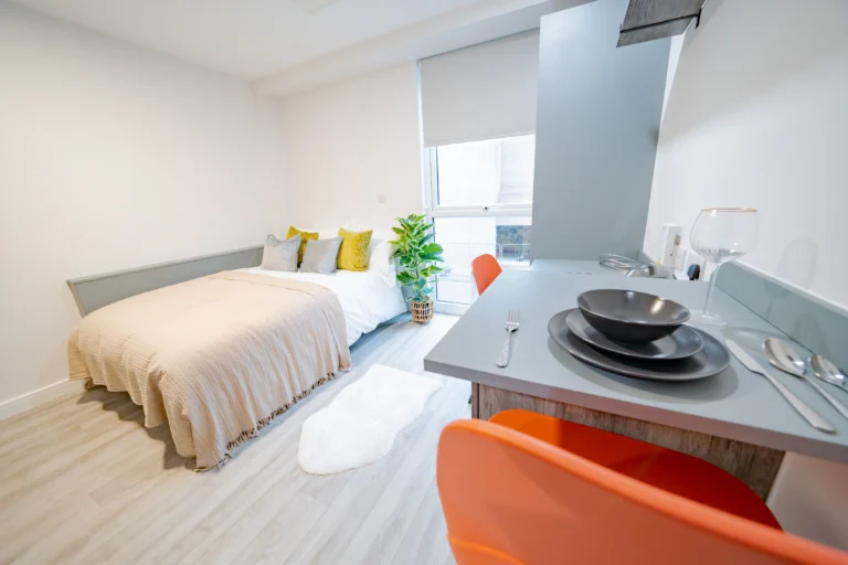 Silver Studio - Urban Hub Student Accommodation (4)